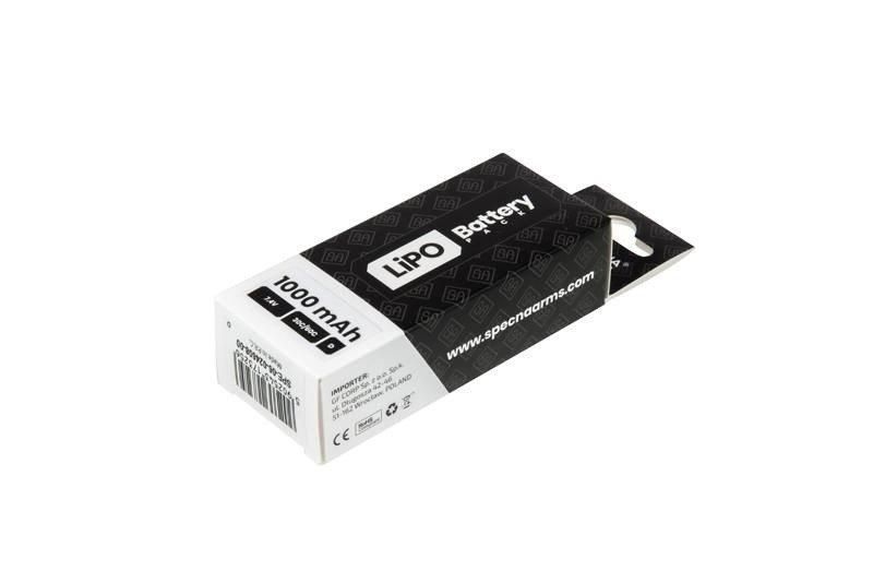 Акумулятор LiPo 7,4V 1000 mAh 30/60C (PEQ) &mdash; T-Connect (Deans) [Specna Arms] (для страйкболу) SPE-06-024608 фото