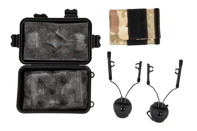Adapter zestawu typu Comtac I lub Comtac II na hełm - czarny [Z-Tactical] (для страйкбола) ZTC-31-025108 фото