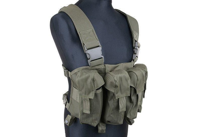 Жилет тактичний (розвантажувальний) типу Chest Rig - olive [GFC Tactical] (для страйкболу) GFT-18-000927 фото