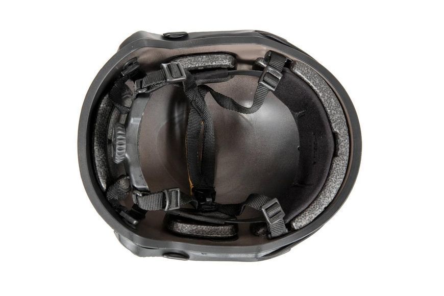 Страйкбольный аналог hełmu Ballistic Aramid Heavy Version - czarna [FMA] (для страйкболу) FMA-21-027756 фото