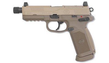 Cybergun - FNX-45 Tactical Pistol airsoft - GBB - Flat Dark Earth - 200503 (для страйкбола) 14295 фото