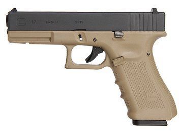 Пистолет Glock 17 - Gen4 GBB - Half Tan [WE] (для страйкбола) 001704#1(5077-TAN) фото