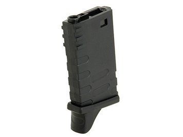 Бункерный магазин Hi-Cap на 150 шаров для серии M4/UAR - Black [APS] (для страйкбола) AER022B фото