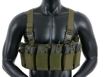 Открытый CHEST RIG - OLIVE [8FIELDS] (для страйкбола) M51611037-OD фото