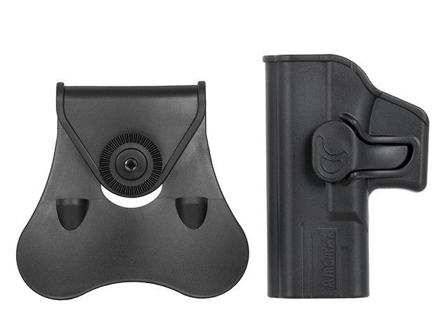 Leworęczna Кобура страйкбольная для klon&oacute;w serii G19 - Black [Amomax] (для страйкболу) AM-G19G2L фото