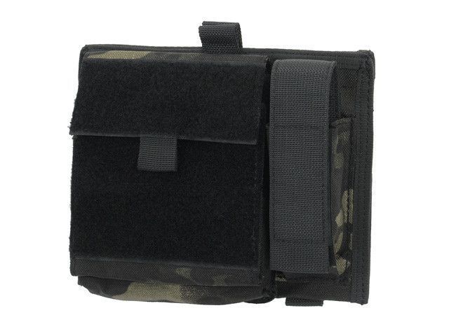 Rozbudowany panel administracyjny MOLLE - MULTICAM BLACK [8FIELDS] M51613147-MB фото