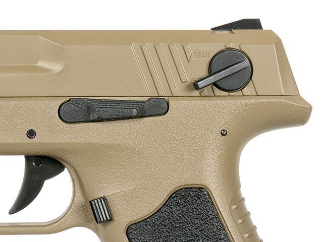 Пістолет Cyma Glock 18 custom AEP CM.127S Mosfet Edition - TAN [CYMA] (для страйкболу) FB4090 фото