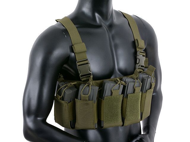 Відкритий CHEST RIG - OLIVE [8FIELDS] (для страйкболу) M51611037-OD фото