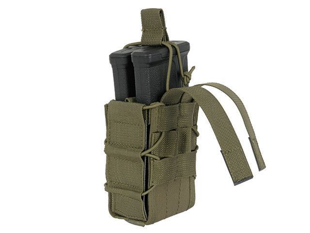 Швидкий подвійний підсумок MOLLE для магазинів &mdash; Olive [8FIELDS]&nbsp;(для страйкболу) M51613223-OD фото