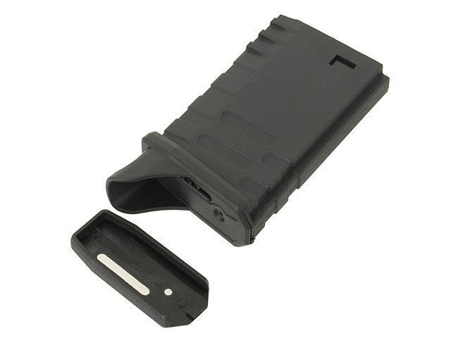 Бункерный магазин Hi-Cap на 150 шаров для серии M4/UAR - Black [APS] (для страйкбола) AER022B фото
