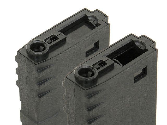 Бункерный магазин Hi-Cap на 150 шаров для серии M4/UAR - Black [APS] (для страйкбола) AER022B фото