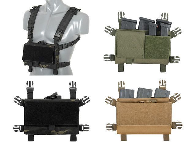 Hybrydowy Chest Rig - MULTICAM BLACK [8FIELDS] M51611061-MB фото