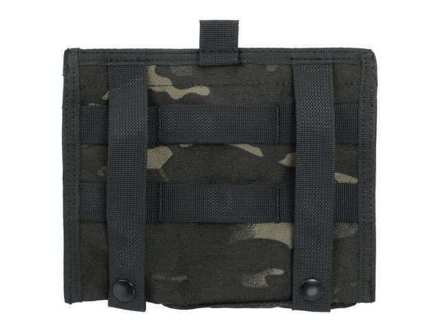 Rozbudowany panel administracyjny MOLLE - MULTICAM BLACK [8FIELDS] M51613147-MB фото