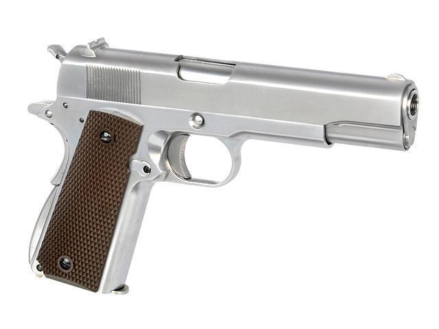 1911A CO2 - Silver [WE]&nbsp;(для страйкбола) WE-E017C-SV фото