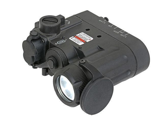 Celownik laserowy z latarką LED - Czarny [Element] (для страйкбола) EX328-BK фото