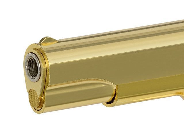 Страйкбольный пистолет 1911 с системой Gas Blowback (GBB) &mdash; Gold [Golden Eagle] 3305GD фото