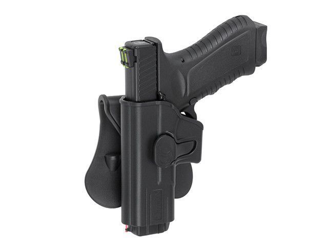 Leworęczna Кобура страйкбольная для klon&oacute;w serii G19 - Black [Amomax] (для страйкболу) AM-G19G2L фото