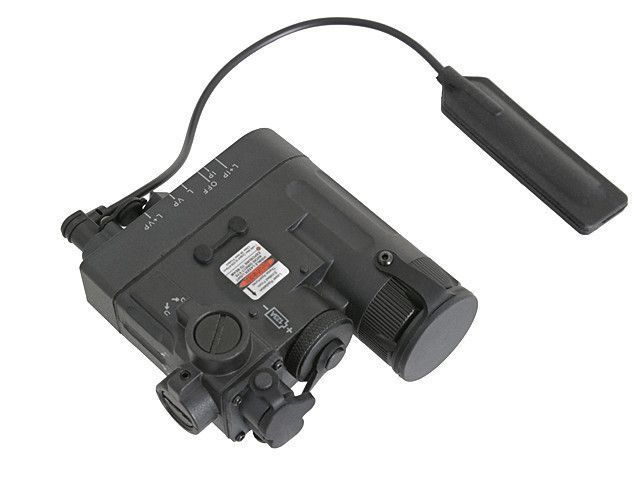 Celownik laserowy z latarką LED - Czarny [Element] (для страйкбола) EX328-BK фото