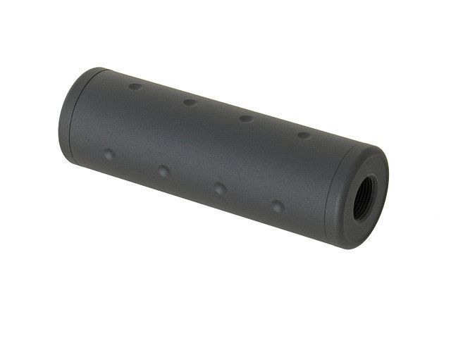 Страйкбольный глушитель 100x32mm - Black [M-ETAL] (для страйкбола) ME02017-BK фото