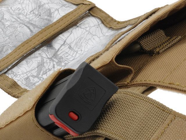 Rozbudowany panel administracyjny MOLLE - MULTICAM BLACK [8FIELDS] M51613147-MB фото