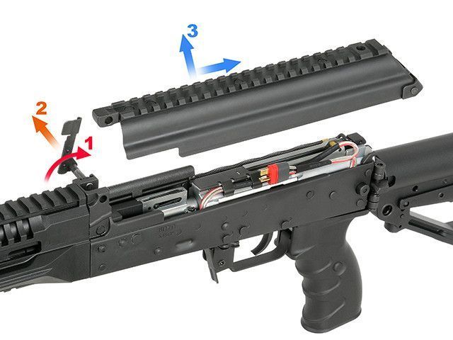 Страйкбольний автомат АК-12 AT-AK12U-MEE MOSFET ENHANCED [Arcturus] AT-AK12U-ME фото