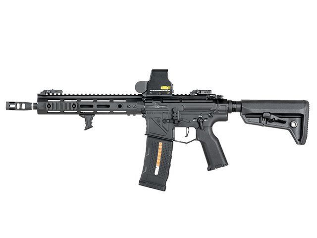 Полімерний механічний магазин Mid-Cap на 150 кульок для приводу AR-15/M4 - Black [BattleAxe] (для страйкболу) 002-4B фото