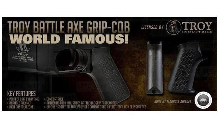 Madbull - Troy Battle Axe CQB Grip - Medium Motor (для страйкбола) 10628 фото