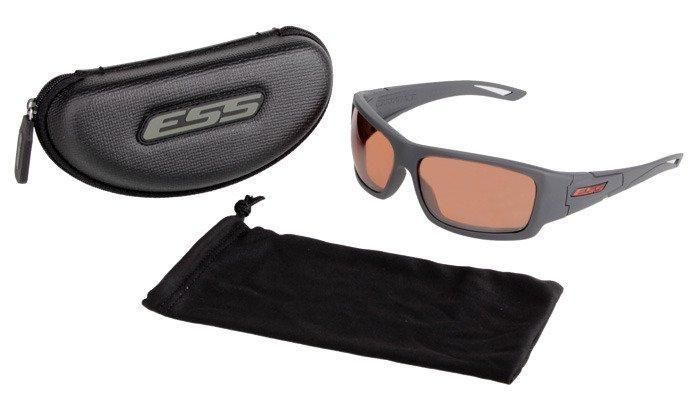 ESS - Credence Gray Frame Mirrored Copper Lenses - EE9015-02 (для страйкболу) 11457 фото