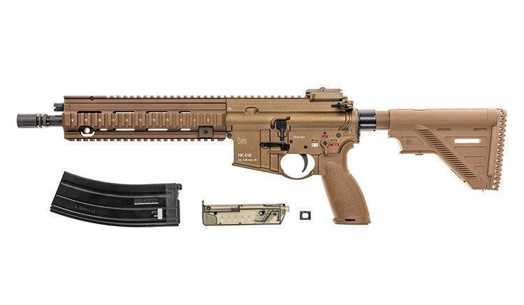 Umarex / VFC - Heckler & Koch HK416 A5 Carbine airsoft - GBB - RAL8000 - 2.6384X (для страйкбола) 22221 фото