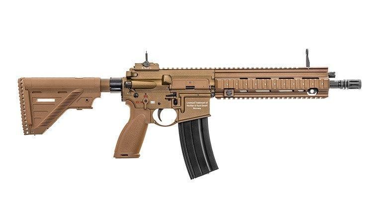 Umarex / VFC - Heckler & Koch HK416 A5 Carbine airsoft - GBB - RAL8000 - 2.6384X (для страйкбола) 22221 фото