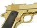 Страйкбольный пистолет 1911 с системой Gas Blowback (GBB) &mdash; Gold [Golden Eagle] 3305GD фото 5