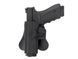Leworęczna Кобура страйкбольная для klon&oacute;w serii G19 - Black [Amomax] (для страйкболу) AM-G19G2L фото 6