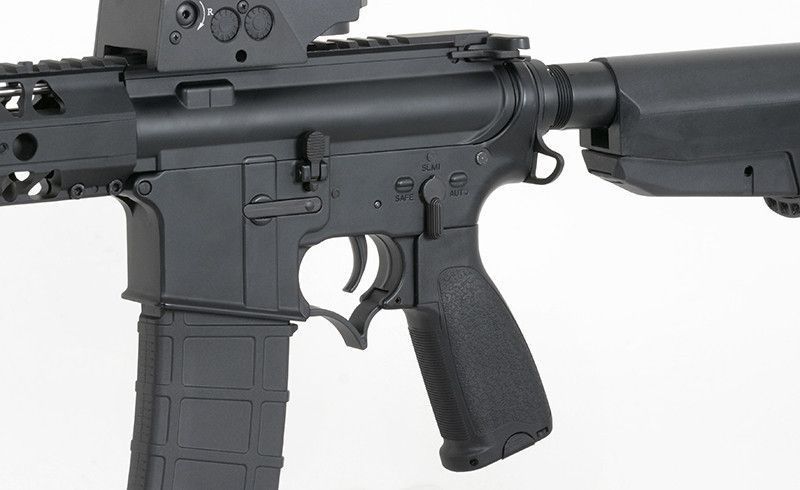 Пистолетная рукоятка GUNFIGHTER MOD.2 для AEG AR-15/M4 &ndash; DARK EARTH [BATTLEAXE] (для страйкбола) FBP1816 фото