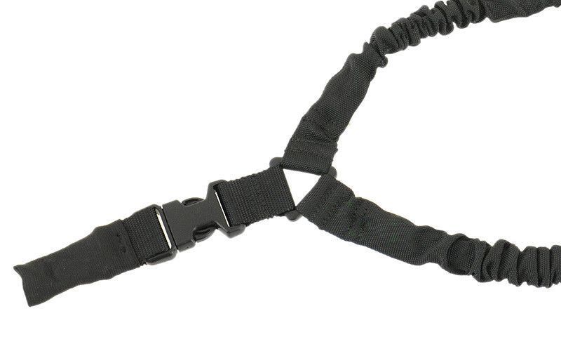 Wytrzymały pas nośny 1pkt Bungee - BLACK [CS] (для страйкбола) FBP1748-BK фото