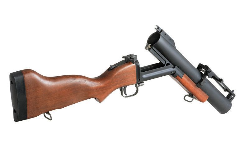 Гранатомет M79 - Real Wood [King Arms] (для страйкболу) KA-CART-04 фото