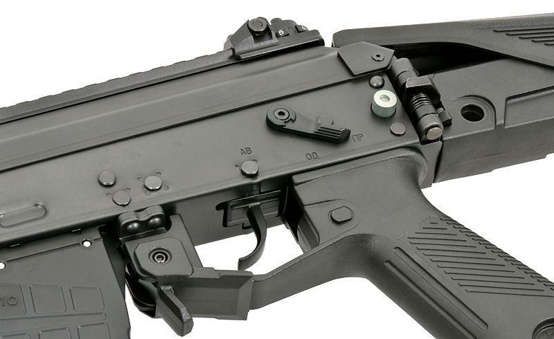 Страйкбольний автомат АК-12 WE09K Full Metal GBBR Short [WELL PRO] (для страйкболу) WE09-1-GM фото
