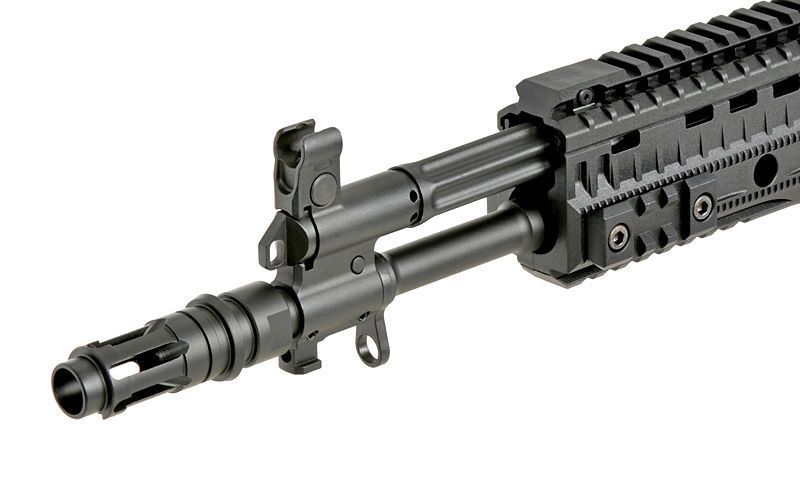 Страйкбольний автомат АК-12 WE09K Full Metal GBBR Short [WELL PRO] (для страйкболу) WE09-1-GM фото