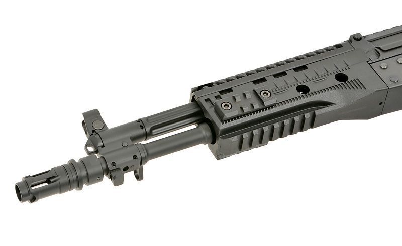 Страйкбольний автомат АК-12 WE09K Full Metal GBBR Short [WELL PRO] (для страйкболу) WE09-1-GM фото