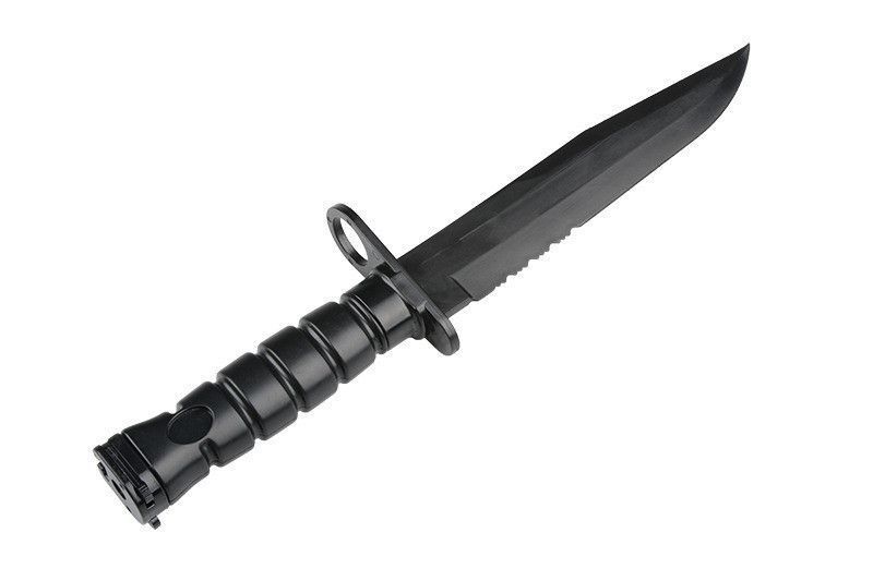 Муляж штык-ножа к аналогм M10 Ножны без тренчика для M4/M16 &ndash; Black [ACM] (для страйкбола) ACM-26-005277 фото