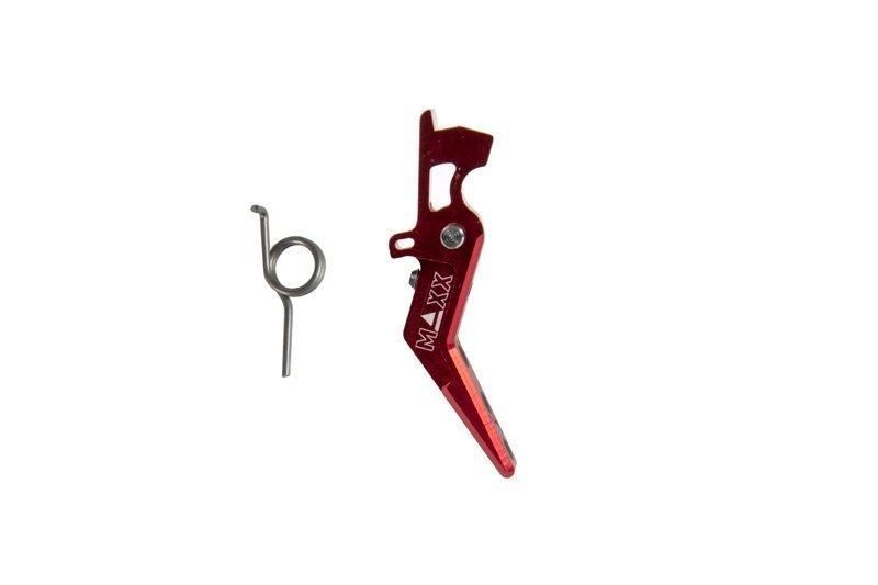 Спусковой крючок CNC Aluminum Advanced Trigger (Style A) - Red [Maxx Model Products] (для страйкбола) MXM-08-027725 фото