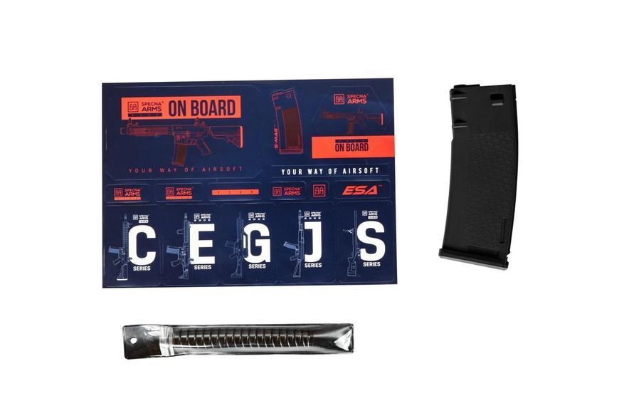 Штурмовая винтовка SA FLEX SA-F01 GATE X-ASR - Black [Specna Arms] SPE-01-040551 фото