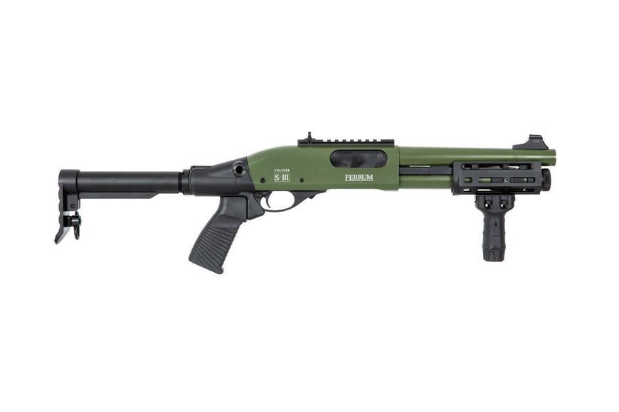 Страйкбольный аналог strzelby VELITES FERRUM S-III - oliwkowa [Secutor] (для страйкболу) SEU-03-032655 фото