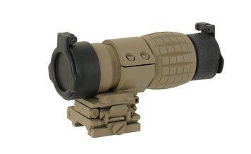Powiększacz 3X Magnifier do kolimatora Holo - Dark Earth [Aim-O] (для страйкболу) AO5338-DE фото