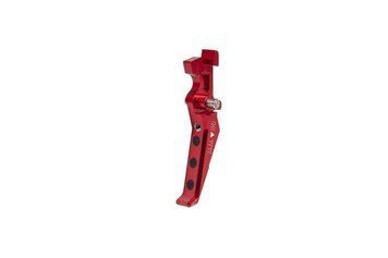 Спусковий гачок CNC Aluminum Advanced Trigger (Style E) - Red [Maxx Model Products] (для страйкболу) MXM-08-027731 фото