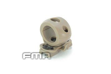 Montaż latarki do hełmu (25mm) - dark earth [FMA] (для страйкболу) FMA-11-003876 фото