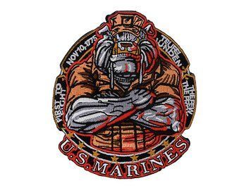 Нашивка haftowana US Marines [WaveCombat] (для страйкбола) US MARINES DEVIL DOG фото