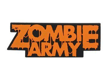 Нашивка Zombie Army PVC - Yellow [Emerson] (для страйкболу) EM9355Y фото