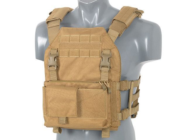 Kamizelka hybrydowa Plate Carrier - Coyote [8FIELDS] (для страйкболу) M51611062-1-TAN фото