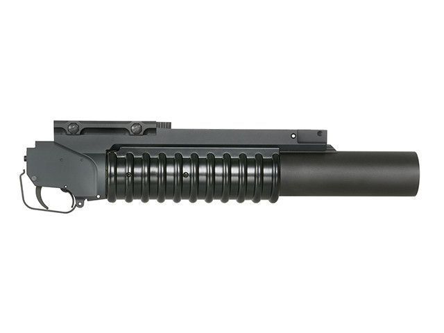 Модель американського гранатомета M203 Long QD RIS 40mm [A&K] (для страйкболу) LDP-06 фото