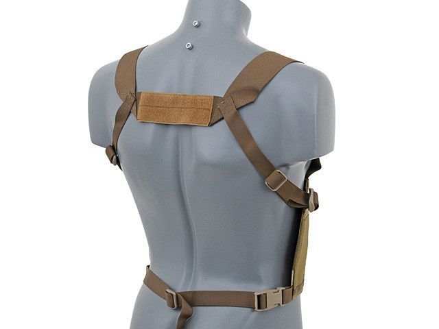 Легке розвантаження chest rig з еластичними підсумкими - Coyote Brown [Emerson] (для страйкболу) EM2390A фото